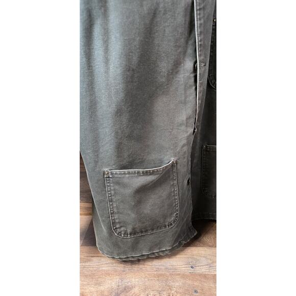 Vintage Carhartt C58 MOS Blanket-Lined Duck Chore Jacket Size XL Green - Picture 3 of 16